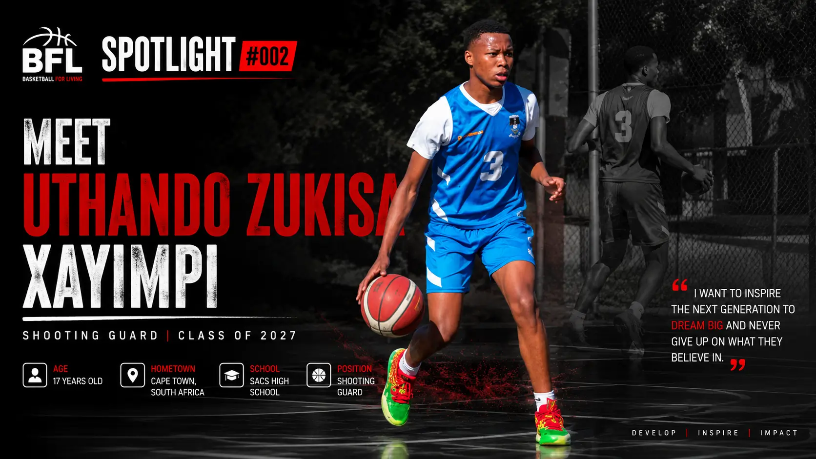 Meet Uthando Zukisa Xayimpi: The SACS High School Shooting Guard Building His Name Through Defense and Discipline