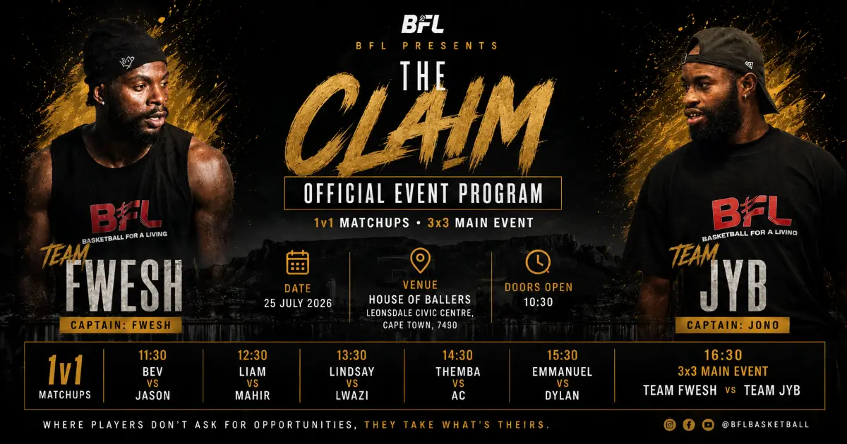 The Claim Official Event Program